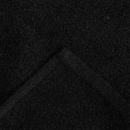 Полотенце махровое «Юнона», малое, черное