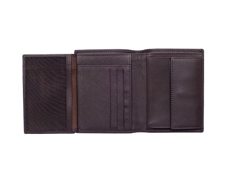 Бумажник Claim KLONDIKE 1896 темно-коричневый