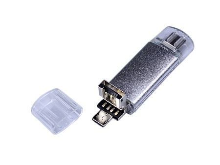 USB 2.0/micro USB/Type-C- флешка на 64 Гб