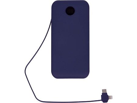 Внешний беспроводной аккумулятор с подсветкой лого Astro, soft-touch, 10000 mAh