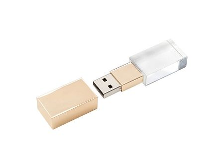 USB 2.0- флешка на 16 Гб кристалл классика
