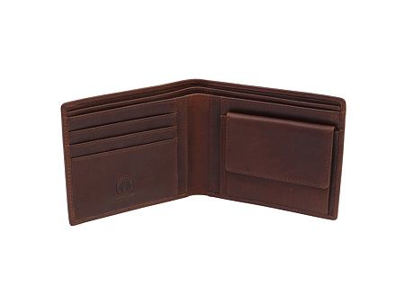 Бумажник Dawson темно-коричневый