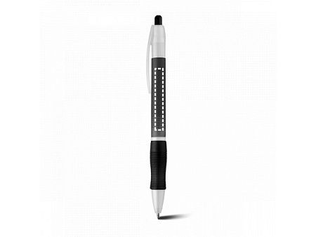 Шариковая ручка с противоскользящим покрытием SLIM BK