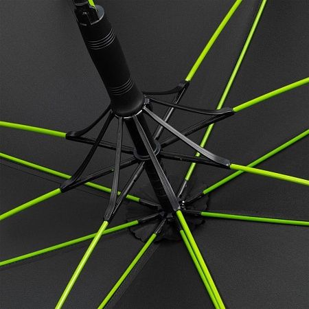 Зонт-трость с цветными спицами Color Style ver.2, зеленое яблоко