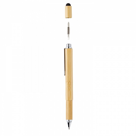 Многофункциональная ручка 5 в 1 Bamboo