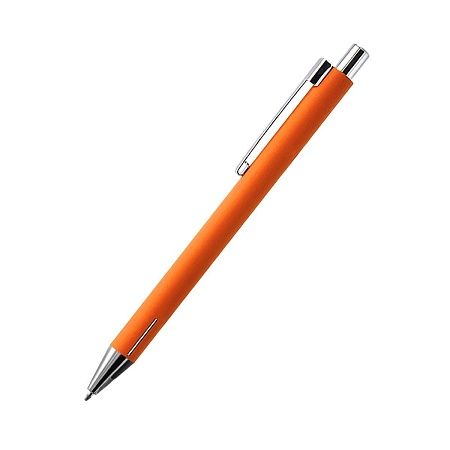 Ручка металлическая Elegant Soft, оранжевая