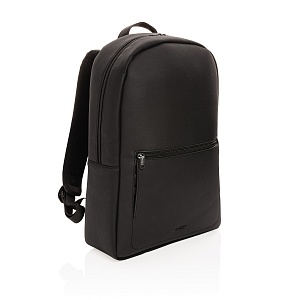 Рюкзак для ноутбука Swiss Peak Deluxe из экокожи (без ПВХ)