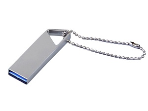 USB 3.0-флешка на 16 Гб с мини чипом и отверстием для цепочки