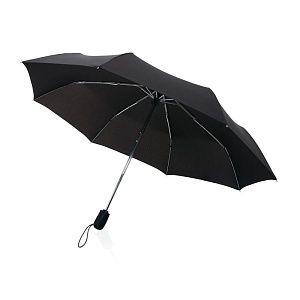 Зонт-полуавтомат Swiss Peak Traveller из rPET AWARE™, d106 см