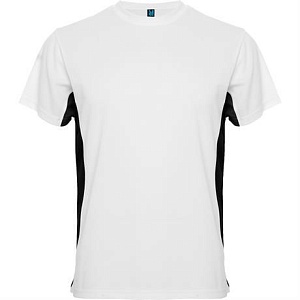 Спортивная футболка TOKYO мужская, белый/черный
