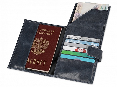 Бумажник путешественника Druid с отделением для паспорта