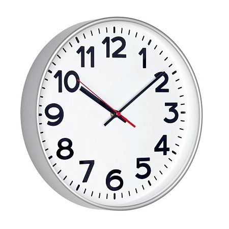 Часы настенные ChronoTop, с синей секундной стрелкой