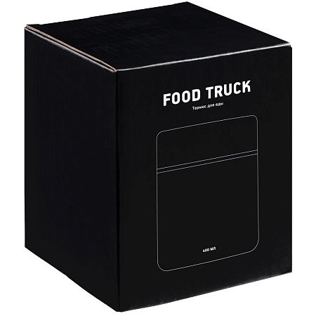 Термос для еды Food Track, черный