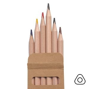 Набор цветных карандашей KINDERLINE small,6 цветов