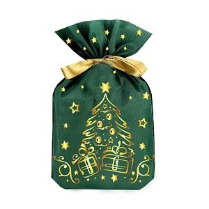№5 МЕШОЧЕК ЕЛОЧКА (зеленый) 850 грамм новогодний подарок классический