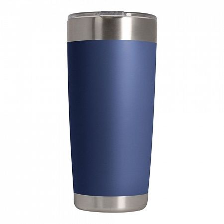 Термокружка вакуумная, Crown, 590 ml, матовое покрытие, синяя